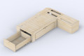Lit Peigne Compact B4 - Aménagement de van | Simple Vans