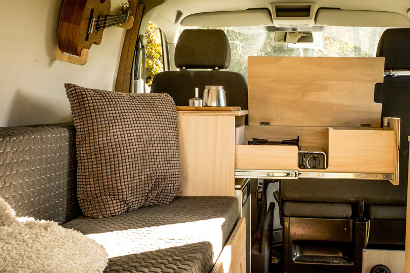Unité Cuisine à Tiroirs - C5 - Aménagement de van | Simple Vans
