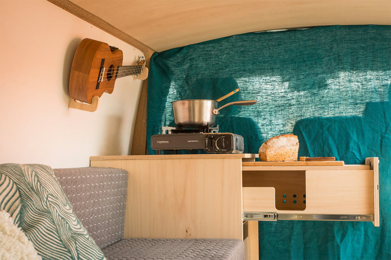 Kitchen Unit with Drawers - C5 - Van Conversion | Simple Vans