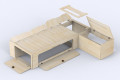 Compact Sliding Bed B4 - Van Conversion | Simple Vans