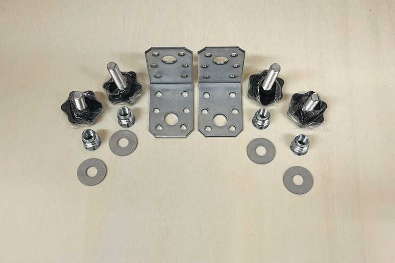 Schnellbefestigungssets D2 - Möbelbefestigung | Simple Vans