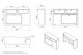 Kompakter Seitenschrank A1 - Van-Umbau Berlingo / Partner 3