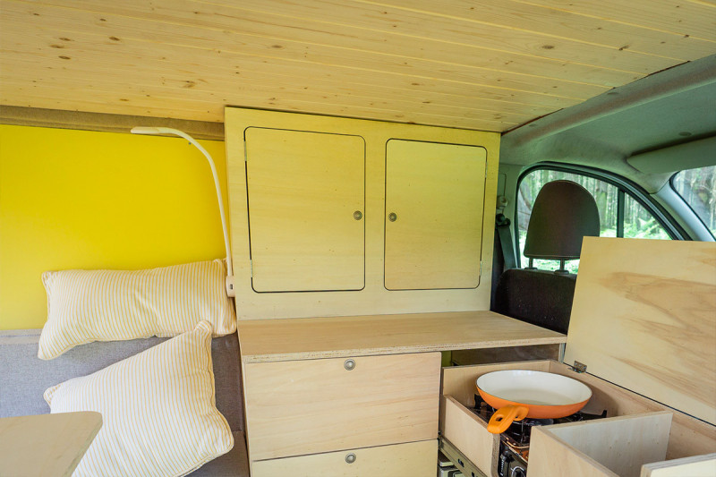 Grand Placard Haut D4 - aménagement de van | Simple Vans
