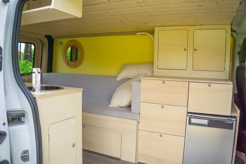 Grand Placard Haut D4 - aménagement de van | Simple Vans