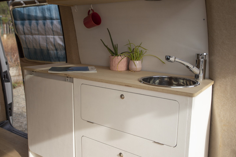 Water Kit (Jerry Cans, Sink and Tap) - Van Conversion | Simple Vans