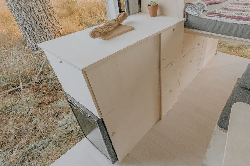 Door Kitchen Complete Kit - Large Van Conversion | Simple Vans